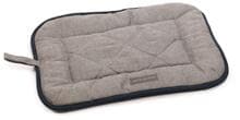 D.GS Nano Lex reclining cushion, grey, 49x36x3.5cm