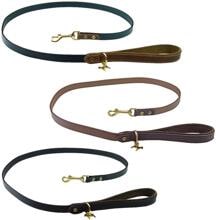 Happy House Saddle Leather Lead, 125cm