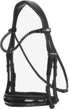Briglia doppia LeMiuex Kudos, nera, piena