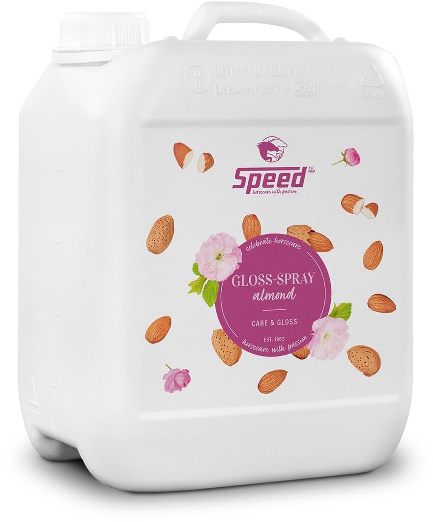 SPEED Gloss-Spray Almond Schweif- und Mähnenspray, 2,5L Refill