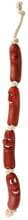 Catena di salsicce Trixie con corda, vinile, 75 cm