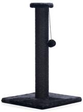 beeztees SCRATCH TREE SERPA BLACK 35X35X60