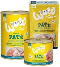 WOW Premium Paté Nassfutter, Huhn & Garnele