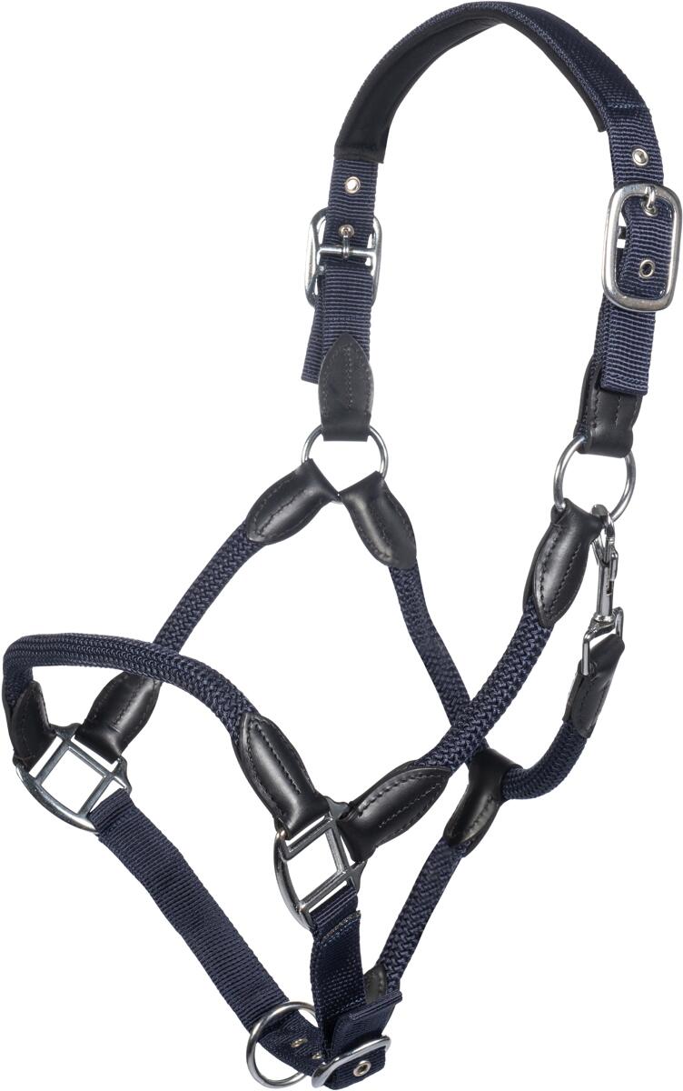 HKM Carlotta Halfter, dunkelblau, Pony