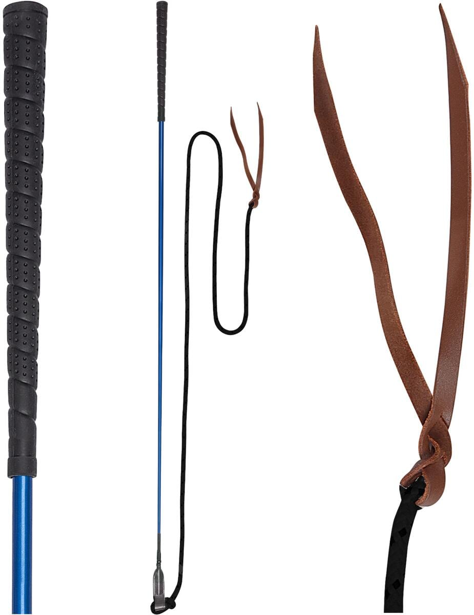 Waldhausen Kontaktstock, blau/schwarz, 120cm