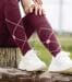 ELT Argyle riding socks