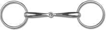 Waldhausen snaffle bit, single broken