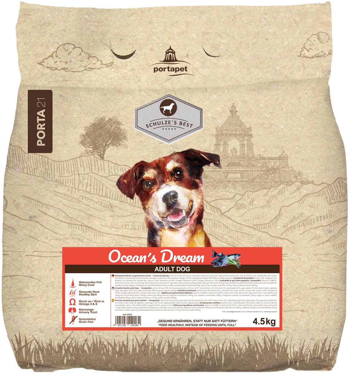 PORTA21 Schulzes Best Oceans Dream Trockenfutter, 4,5kg