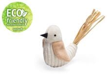 beeztees Eco Chico Katzenspielzeug Vogel, beige, 8cm