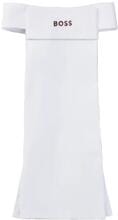 Plastron glitterato BOSS Equestrian, bianco
