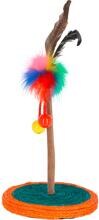 KERBL Pet palm tree on sisal base with 2 balls, 33cm