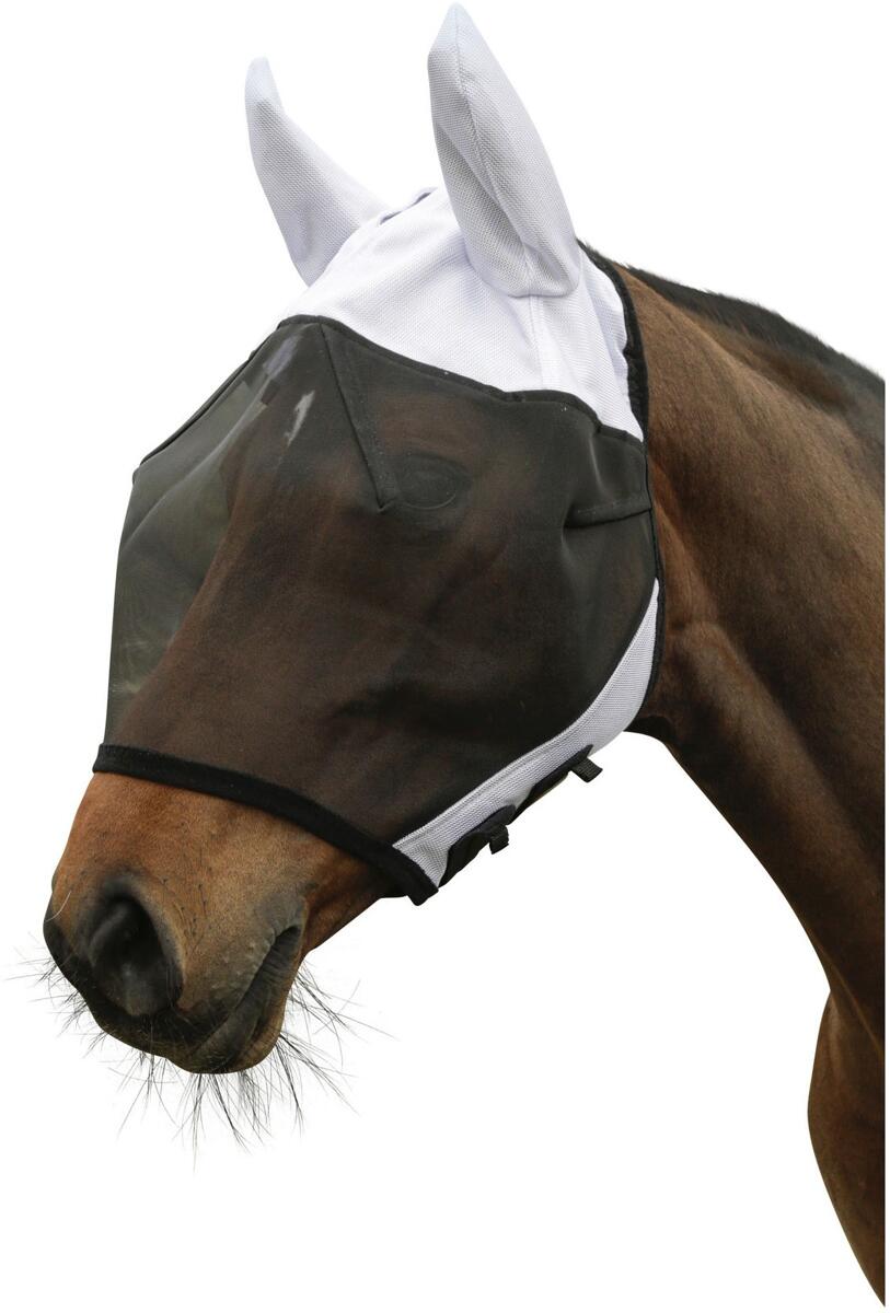 Covalliero SuperFly Fliegenschutzmaske inkl. Ohrenschutz, Pony