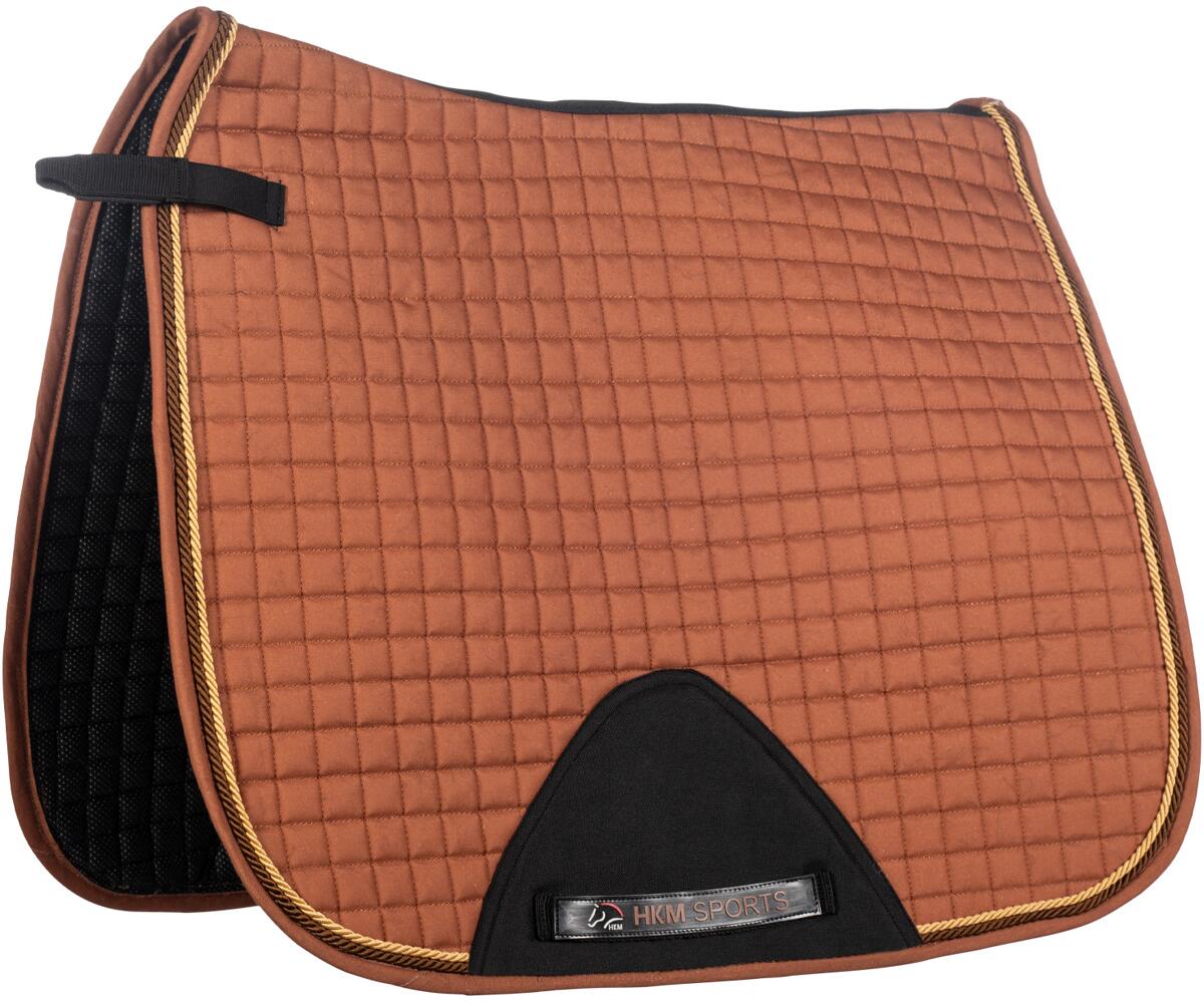 HKM Essentials Schabracke, kupfer, Pony Dressur