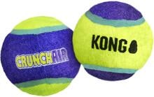 KONG CrunchAir Balls giocattolo per cani, Ø6cm, 3 pezzi