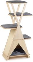beeztees Mirza Holz Kratzbaum, 70x40x135cm