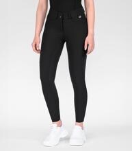 Pantaloni da equitazione in silicone ELT Comfort Ride, neri, taglia 42