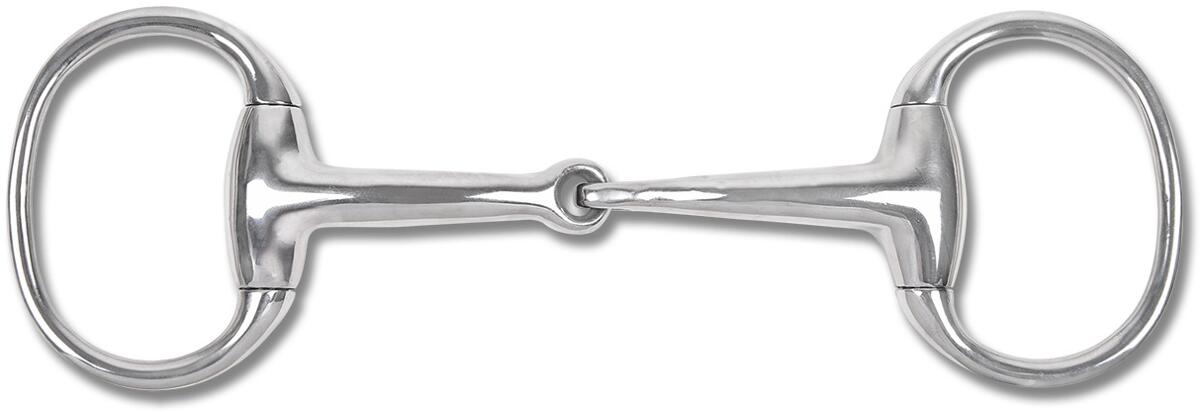 Waldhausen Olivenkopfgebiss anatomisch, einfach gebrochen, 14,5cm