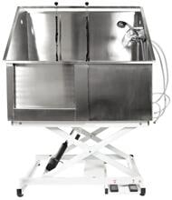 Groom Professional Ultimate Hundebadewanne, elektrisch, 127x64x45x50,5-70cm
