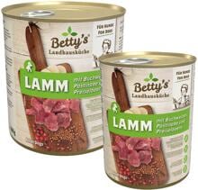 Bettys Landhausküche Nassfutter mit Lamm & Buchweizen