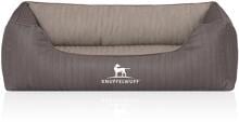 Knuffelwuff Outlander orthopädisches Hundebett, 70x50cm, dunkelgrau/grau