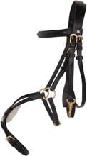 HKM Snaffle con nasello messicano. nasello, nero, purosangue