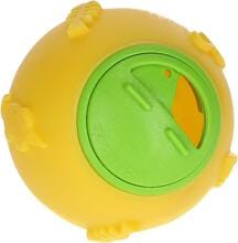KERBL Hobbyfarming Snackball für Hühner, Ø7,5cm, gelb