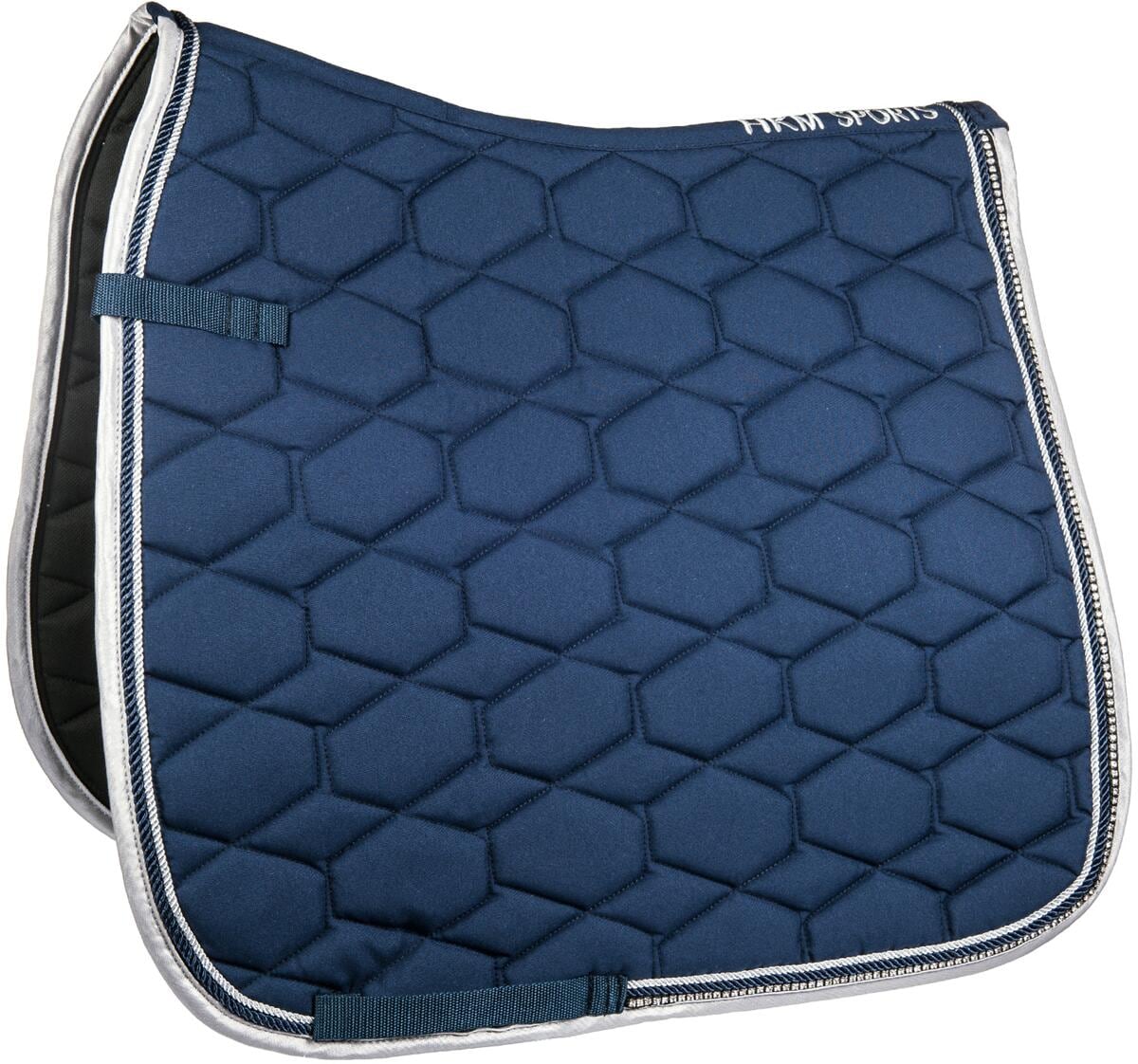 HKM Crystal Fashion Schabracke, dunkelblau, Pony Vielseitigkeit