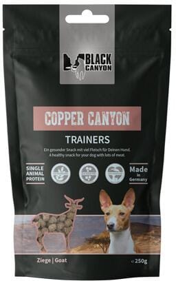 Black Canyon Copper Canyon Trainers Hundesnack, Ziege, 250g