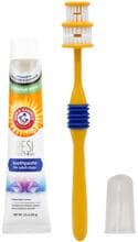 Arm & Hammer Set per la cura dentale del cane a 360°, grande