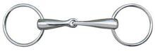 HKM water snaffle, acciaio inox, 16 mm, 70/135 mm