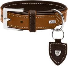 Collare HUNTER Tara, color cognac/marrone scuro, XL, 75 cm
