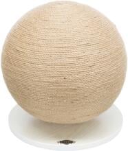 Trixie Kratzball auf Platte, Jute/Holz, ø29x31cm
