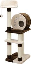 KERBL Pet Planet X scratching post, brown/beige, 50x40x127cm