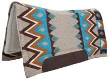 Pools Westernpad, One Size, beige/türkis