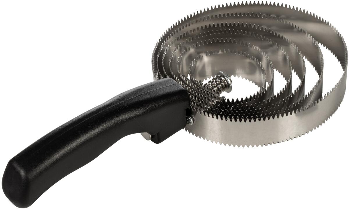 HKM 6 Ringe Federstriegel, schwarz