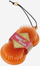 LeMieux Hippo Brush, orange, one size