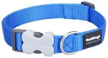 Collare per cani Red Dingo Bucklebone, blu elettrico, XS, 20-32 cm