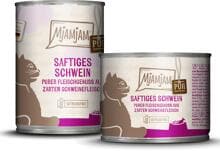Mjamjam Katzenfutter Schwein Pur
