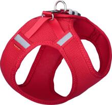 Pettorina per cani Red Dingo Mesh, rossa, XL, 49-56 cm