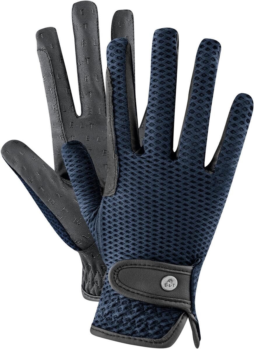 ELT Nantes Reithandschuh, tiefblau, M (7,5/8)