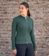 Giacca funzionale in maglia 3D ELT Stockholm, verde pino, L/XL