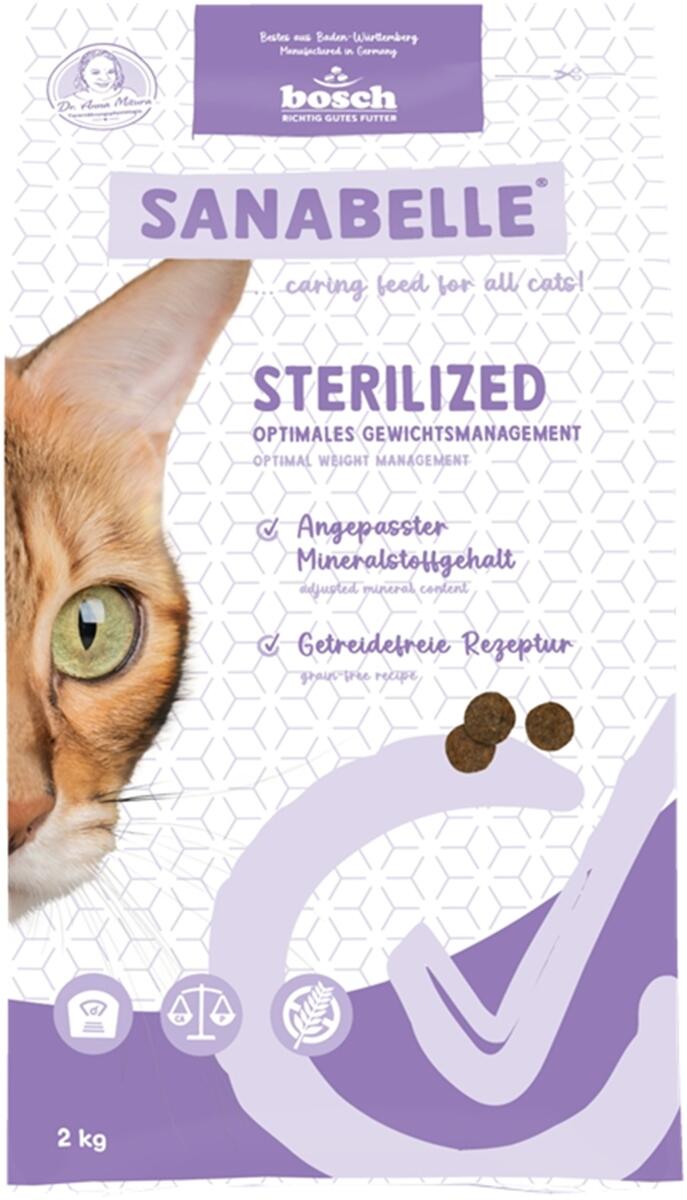 Sanabelle Sterilized Trockenfutter PetPoint Charly