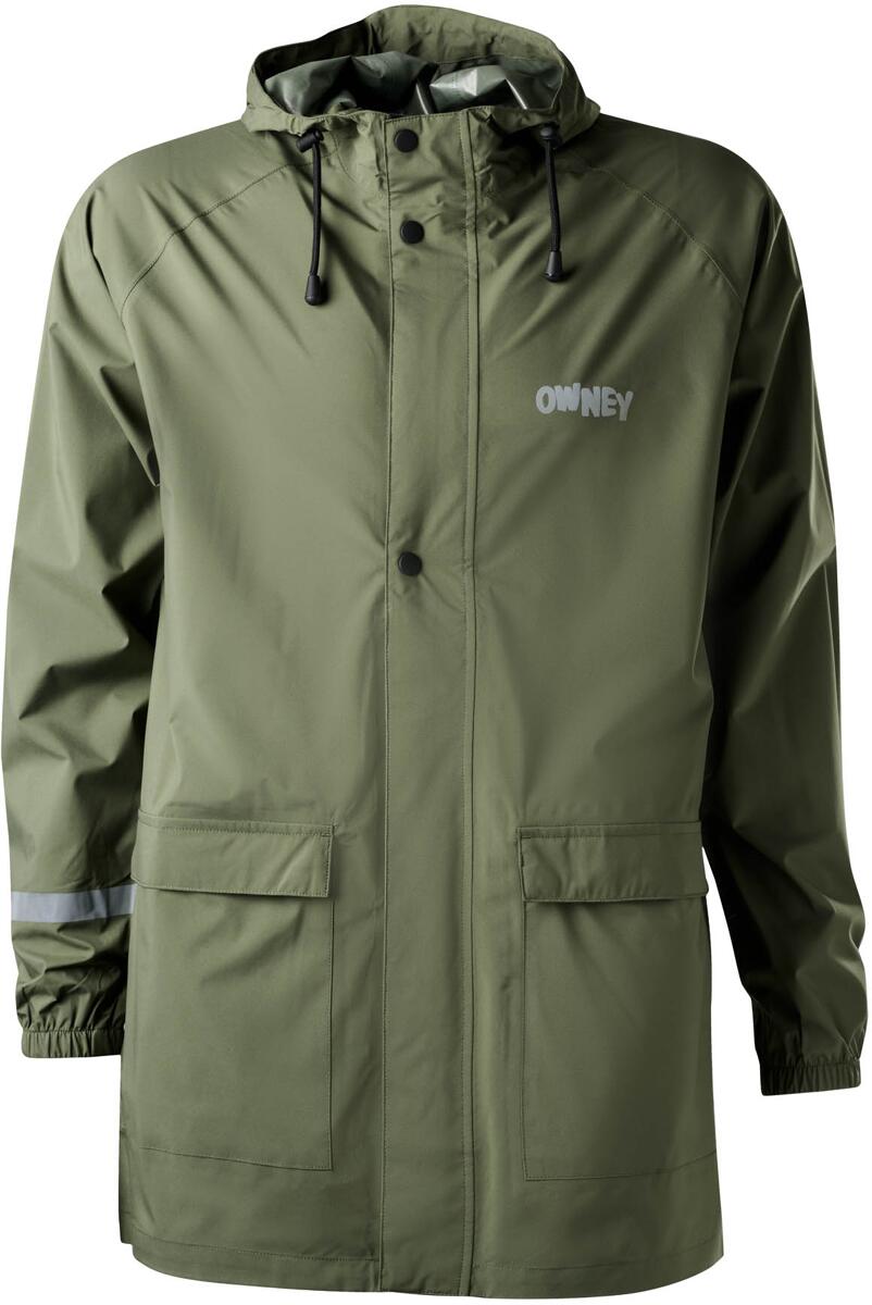 Owney Come Home Unisex Regenjacke, khaki, L