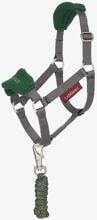 LeMieux Hobby Horse Vogue: cavezza e guinzaglio, verde Hunter, taglia unica