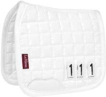 Cuscinetto per sella da dressage LeMieux Toy Pony, bianco