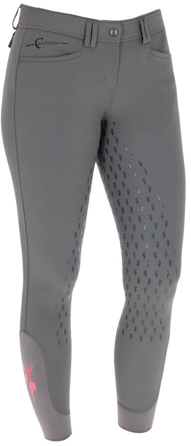 Covalliero Janne x PinkRibbon Fullgrip Reithose, graphite, Gr. 46