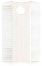 Trixie flea & lice comb, double-sided, plastic, white