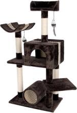 KERBL Pet Safari Big scratching post, dark brown, 60x36x122cm