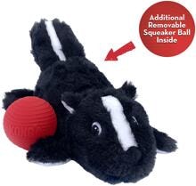 KONG Cozie Pocketz Skunk | Größe M | Hundespielzeug