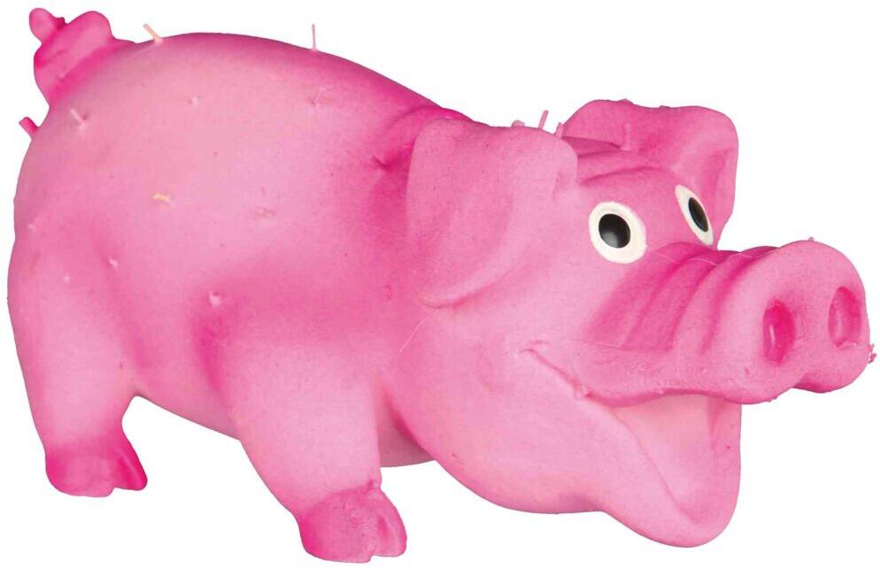 Trixie Borstenschwein, Latex/Polyestervlies, 10cm, pink